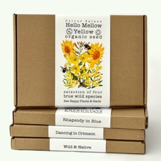 Hello Mellow Yellow - gift packs of organic seeds